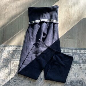 Frankie’s Bikinis fold over knit pants